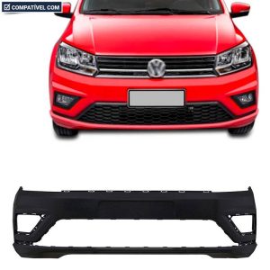 PARACHOQUE DIANTEIRO GOL TRACK G7 17/... PRETO LISO C/FURO LATERAL