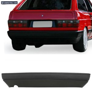 PARACHOQUE TRASEIRO GOL G1 QUADRADO 87/96 CINZA ESCURO TEXTURIZADO