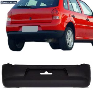PARACHOQUE TRASEIRO GOL G4 05/10 PRETO LISO PARCIAL