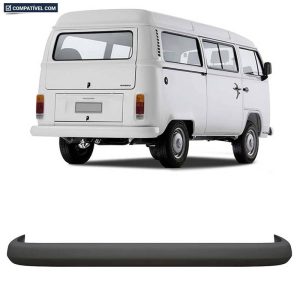 PARACHOQUE TRASEIRO KOMBI CLIPPER 97/14 PRETO