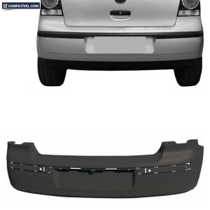 PARACHOQUE TRASEIRO POLO HATCH 03/12 PRETO