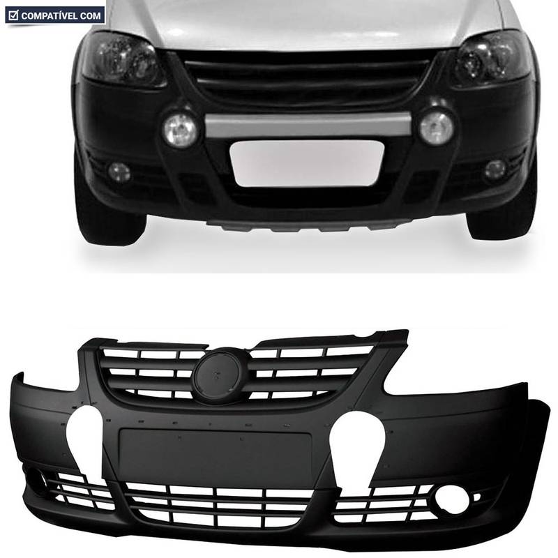 PARACHOQUE DIANTEIRO CROSSFOX 08/10 PRETO TEXTURIZADO