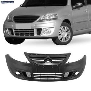 PARACHOQUE DIANTEIRO C3 09/12 COM FURO MILHA PRETO LISO