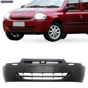 PARACHOQUE DIANTEIRO CLIO HATCH/ SEDAN 99/02 SEM FURO MILHA PRETO LISO