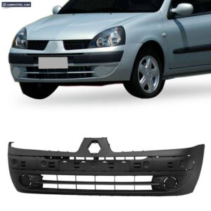 PARACHOQUE DIANTEIRO CLIO HATCH/ SEDAN 03/05 SEM FURO MILHA PRETO LISO