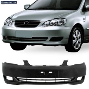 PARACHOQUE DIANTEIRO COROLLA 05/08 FIELDER 07/08 PRETO LISO