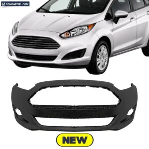PARACHOQUE DIANTEIRO FIESTA HATCH 14/18 PRETO LISO