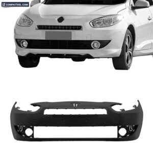 PARACHOQUE DIANTEIRO FLUENCE 10/13 PRETO LISO