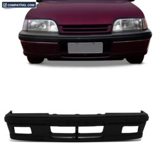 PARACHOQUE DIANTEIRO MONZA TUBARAO 91/96 COM ALMA PLASTICA COM FURO MILHA PRETO TEXTURIZADO