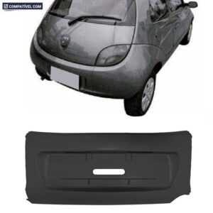 PARACHOQUE TRASEIRO KA 97/02 CENTRAL PRETO TEXTURIZADO