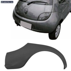 PARACHOQUE TRASEIRO KA 97/02 DIREITO PRETO TEXTURIZADO