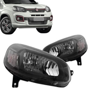 FAROL UNO/ FIORINO EVO 15/22 MASCARA NEGRA