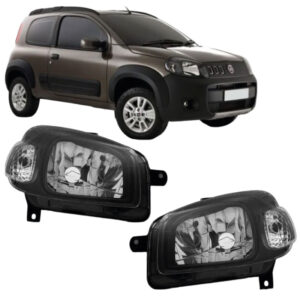 FAROL UNO/ FIORINO VIVACE 10/15 MASCARA NEGRA