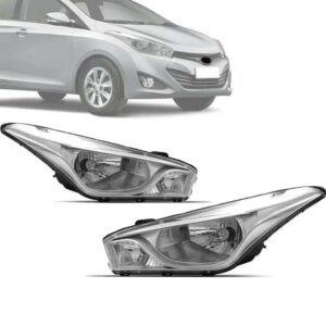 FAROL HB20 12/19 MASCARA CROMADA