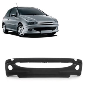 PARACHOQUE DIANTEIRO PEUGEOT 99/10 BOQUINHA COM FURO MILHA PRETO LISO