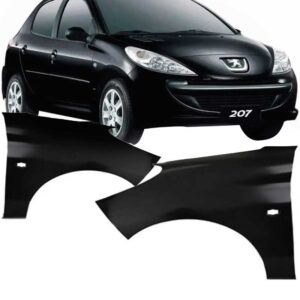 PARALAMA PEUGEOT 207 09/15 SEM FURO MOLDURA IMPORTADO