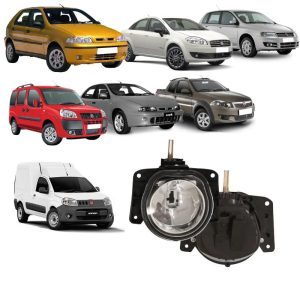 FAROL MILHA LINHA FIAT MODELO REDONDO