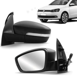 RETROVISOR GOL/ VOYAGE G6/G7/G8 12/21 COM CONTROLE ELETRICO E PISCA