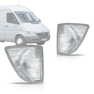 LANTERNA DIANTEIRA SPRINTER 97/02 CRISTAL