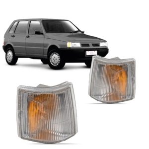 LANTERNA DIANTEIRA UNO/ FIORINO/ PREMIO/ ELBA G1 91/04 MODELO ARTEB CRISTAL