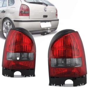 LANTERNA TRASEIRA GOL G3 99/05 ABA PRETA FUME