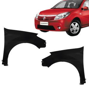 PARALAMA SANDERO 08/14 SEM FURO MOLDURA IMPORTADO