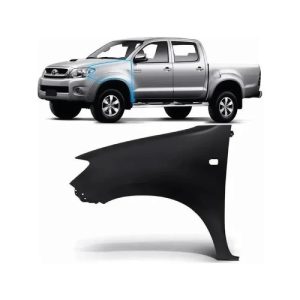 PARALAMA HILUX/ PICK-UP HILUX 05/11 SEM FURO MOLDURA IMPORTADO