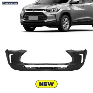 PARACHOQUE DIANTEIRO TRACKER 20/25 SEM FURO SENSOR PRETO LISO