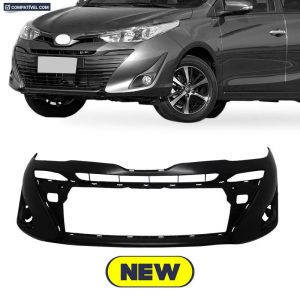 PARACHOQUE DIANTEIRO YARIS HATCH/ SEDAN 18/21 SEM FURO SENSOR PRETO LISO
