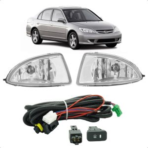 KIT FAROL MILHA CIVIC 04/06