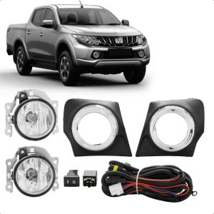 KIT FAROL MILHA TRITON 17/25 SPORT ARO CROMADO