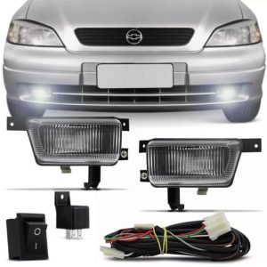 KIT FAROL MILHA ASTRA 98/02 COM BOTÃO UNIVERSAL