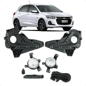KIT FAROL MILHA ONIX 20/25 COM BOTÃO UNIVERSAL IMPORTADO