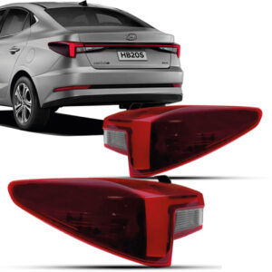 LANTERNA TRASEIRA CANTO HB20 23/26 SEDAN COM LED