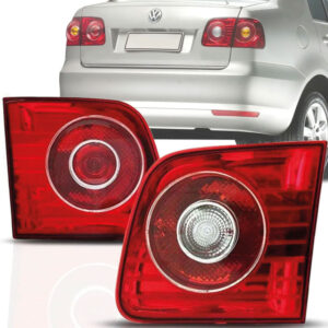 LANTERNA TRASEIRA MALA POLO 07/14 SEDAN VERMELHO/AMBAR