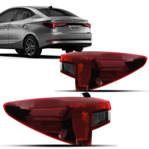 LANTERNA TRASEIRA CANTO HB20 23/26 SEDAN SEM LED