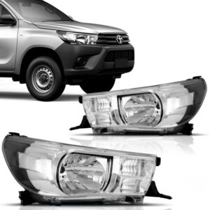 FAROL HILUX 16/20 PICK-UP MANUAL/ ELETRICO SEM LED SEM MOTOR