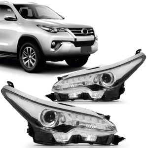 FAROL HILUX SW4 16/20 ELETRICO COM LED IMPORTADO