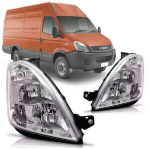 FAROL IVECO DAILY 08/20 ELETRICO COM MOTOR COM AUXILIAR IMPORTADO