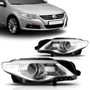 FAROL PASSAT 09/12 ELETRICO COM MOTOR COM ENTRADA XENON IMPORTADO