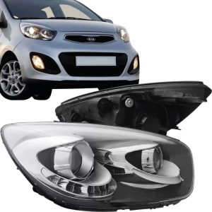 FAROL PICANTO 12/17 ELETRICO COM LED COM PROJETOR IMPORTADO