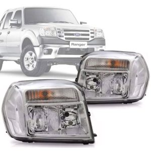 FAROL RANGER 10/12 MASCARA CROMADA IMPORTADO