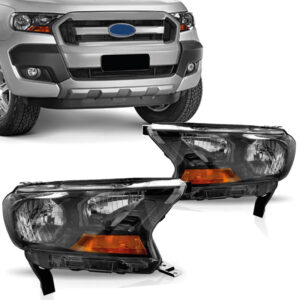 FAROL RANGER 16/23 ELETRICO COM PISCA CRISTAL COM PROJETOR MASCARA CROMADA IMPORTADO