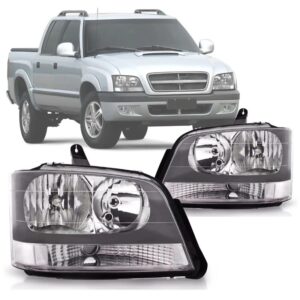 FAROL S10 01/11 BLAZER MASCARA CINZA IMPORTADO