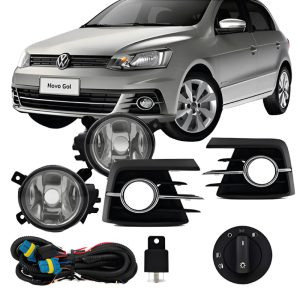 KIT FAROL MILHA GOL 16/18 GVII COM GRADE ARO CROMADO