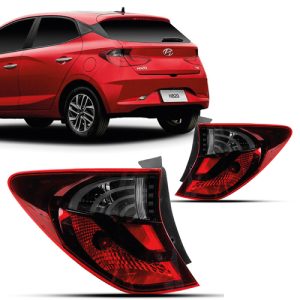 LANTERNA TRASEIRA CANTO HB20 20/22 HATCH FUME