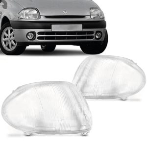 LENTE FAROL CLIO 99/02 FOCO SIMPLES IMPORTADA