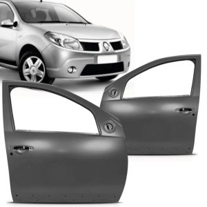 PORTA LATERAL DIANTEIRA SANDERO 08/14 COM FURO BORRACHÃO IMPORTADO