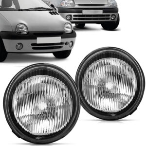 FAROL MILHA CLIO 99/02 TWINGO KANGOO 98/07 LENTE RAIADA