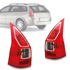 LANTERNA TRASEIRA MEGANE 10/13 GRANTOUR COM FRISO CROMADO